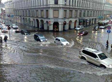 Наводнение в Латвии