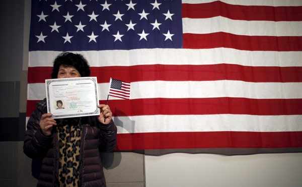 Тест для иммиграции в США