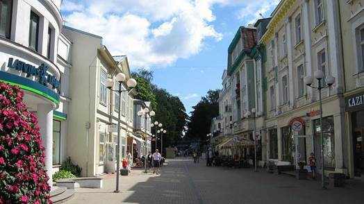 Улица в Латвии
