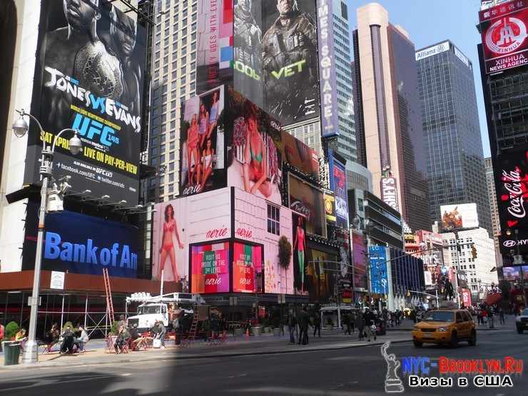 45. Фотоотчет Площадь Таймс Сквер в Нью-Йорке. Times Square New York - NYC-Brooklyn