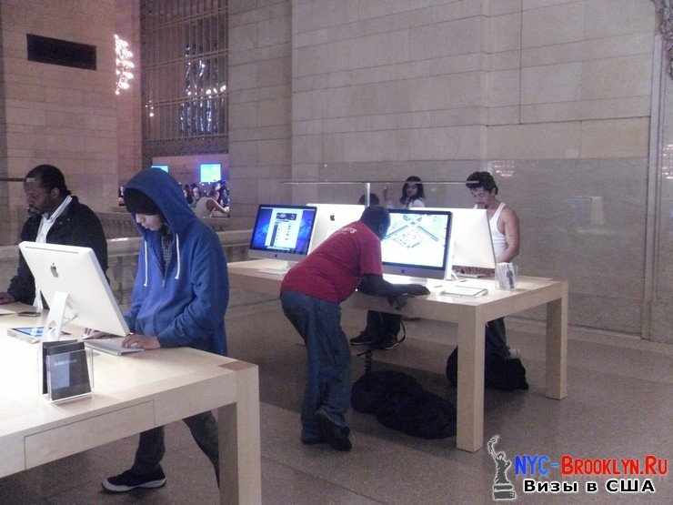 33. Магазин Apple Store в Нью-Йорке Grand Central - NYC-Brooklyn