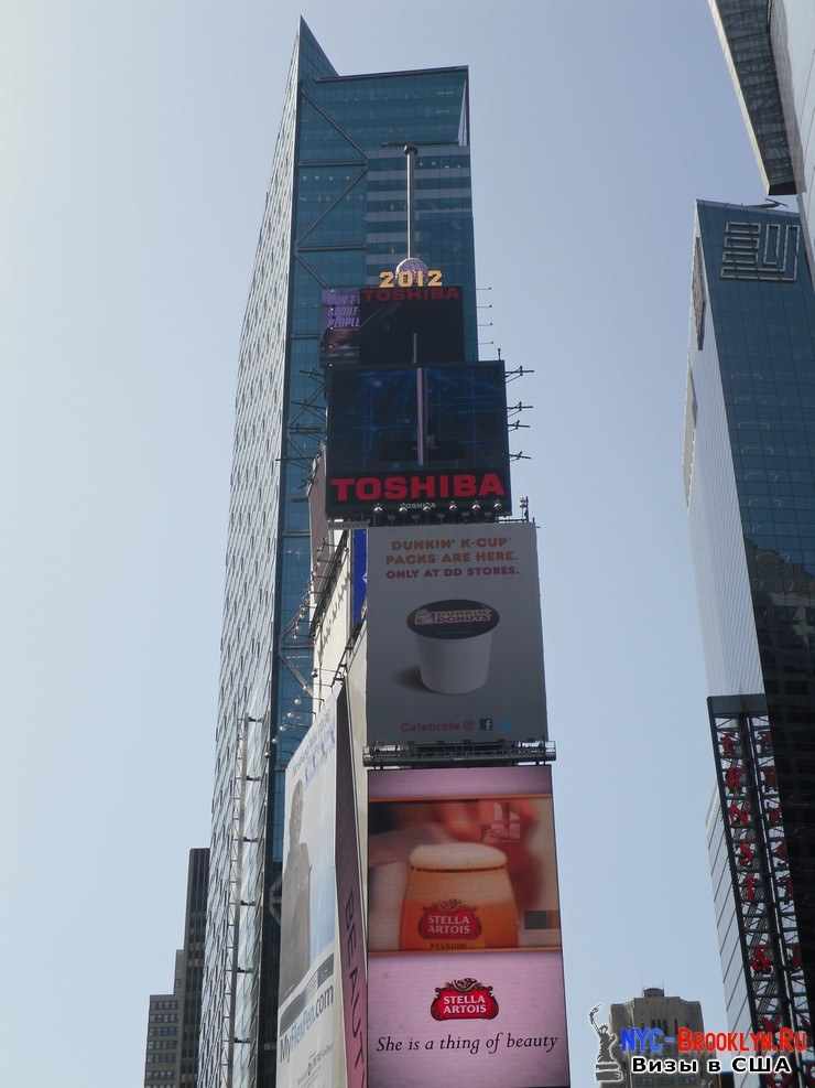 28. Фотоотчет Площадь Таймс Сквер в Нью-Йорке. Times Square New York - NYC-Brooklyn