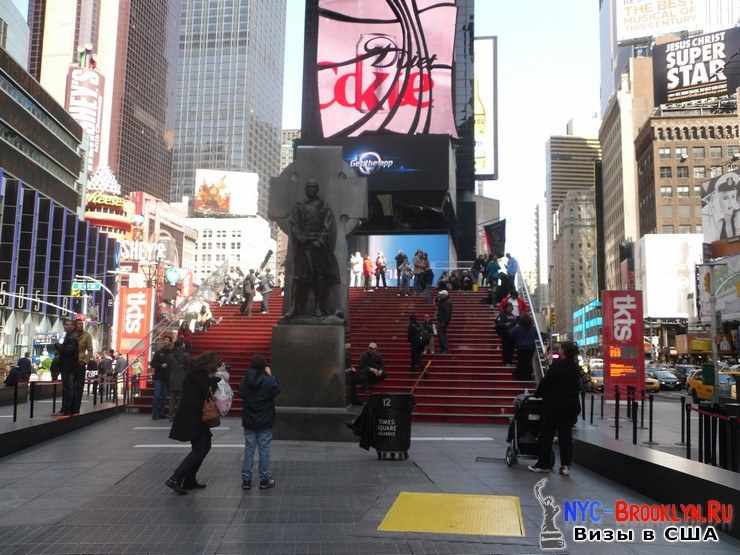 59. Фотоотчет Площадь Таймс Сквер в Нью-Йорке. Times Square New York - NYC-Brooklyn