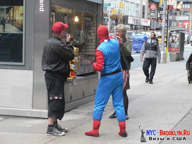 2. Человек-Паук в Нью-Йорке. Spider-Man New York - NYC-Brooklyn