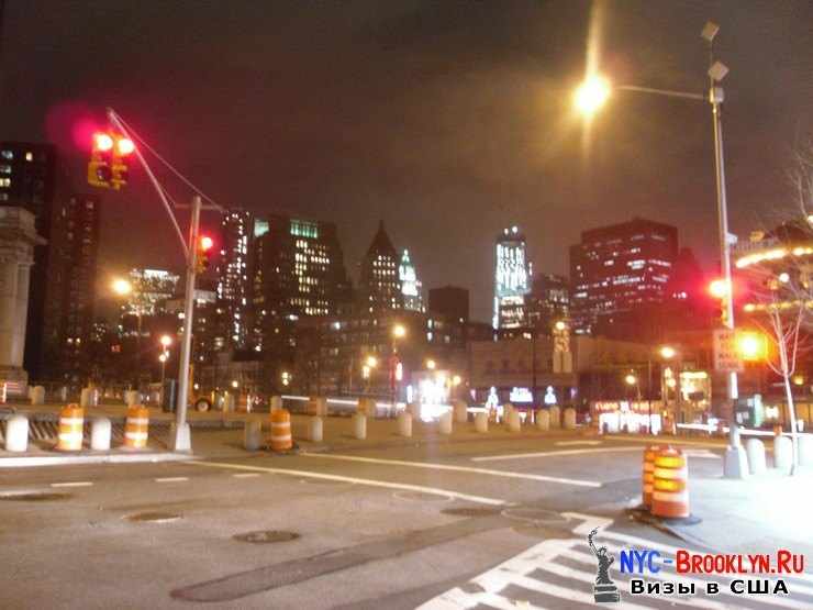 46. Прогулка в Даунтаун Манхэттена, Нью-Йорк, США. Downtown, Manhattan, New York, NY, USA - NYC-Brooklyn