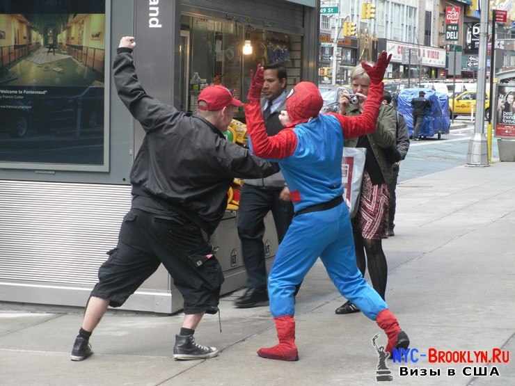 3. Человек-Паук в Нью-Йорке. Spider-Man New York - NYC-Brooklyn