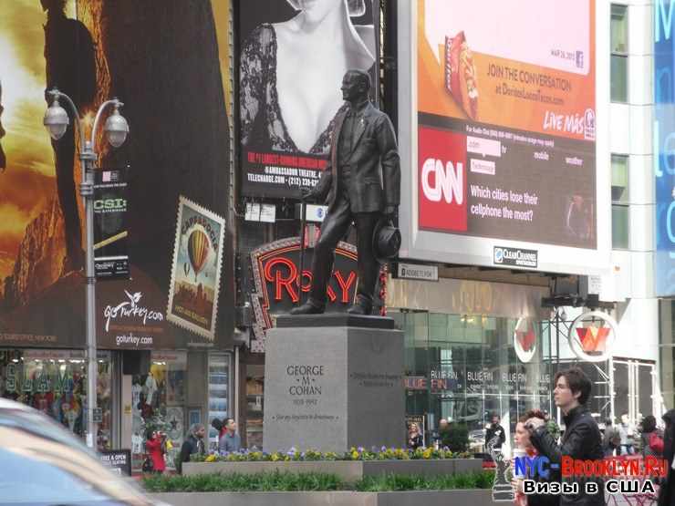 46. Фотоотчет Площадь Таймс Сквер в Нью-Йорке. Times Square New York - NYC-Brooklyn