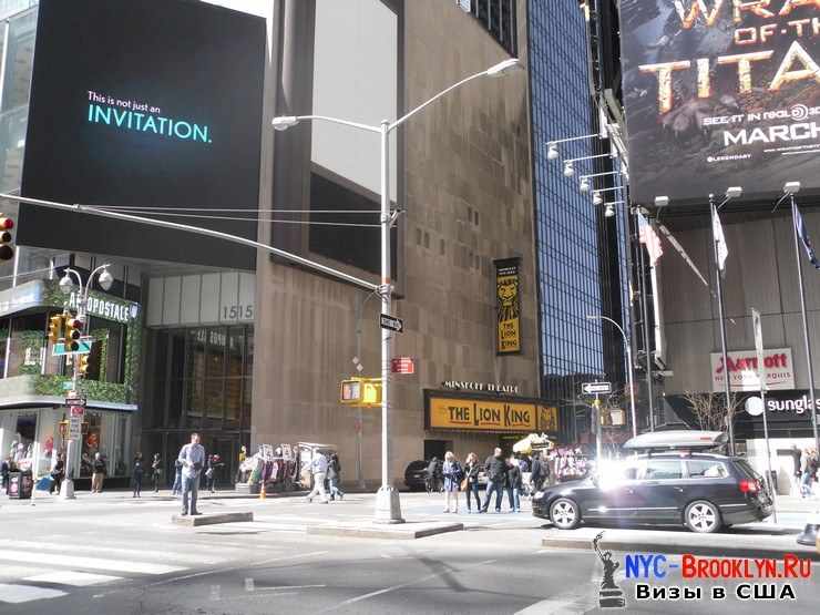 41. Фотоотчет Площадь Таймс Сквер в Нью-Йорке. Times Square New York - NYC-Brooklyn