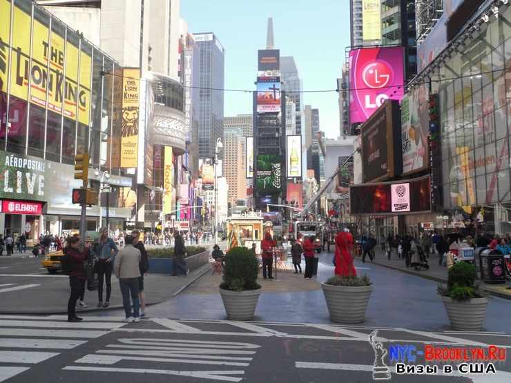25. Фотоотчет Площадь Таймс Сквер в Нью-Йорке. Times Square New York - NYC-Brooklyn
