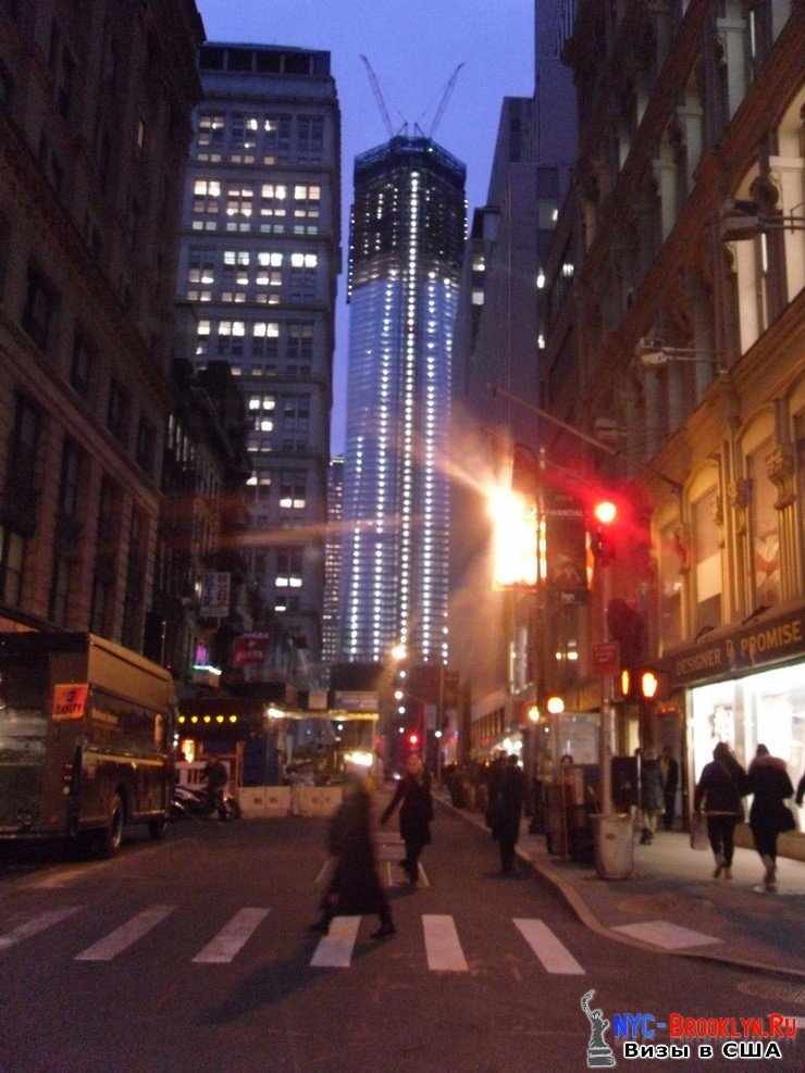 29. Прогулка в Даунтаун Манхэттена, Нью-Йорк, США. Downtown, Manhattan, New York, NY, USA - NYC-Brooklyn