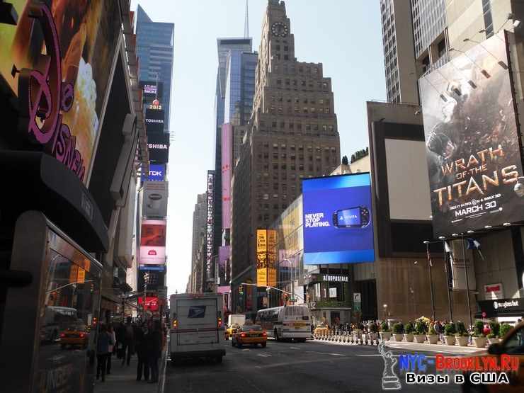 49. Фотоотчет Площадь Таймс Сквер в Нью-Йорке. Times Square New York - NYC-Brooklyn