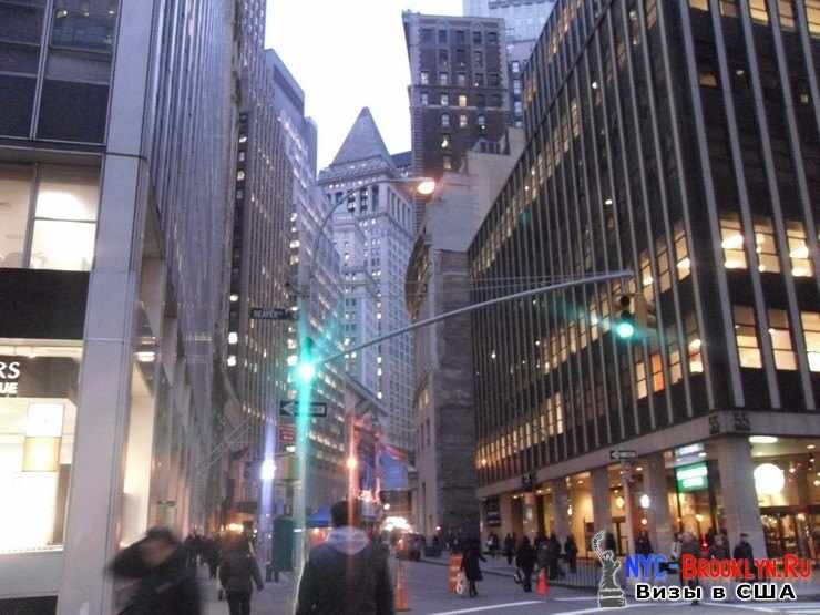 26. Прогулка в Даунтаун Манхэттена, Нью-Йорк, США. Downtown, Manhattan, New York, NY, USA - NYC-Brooklyn