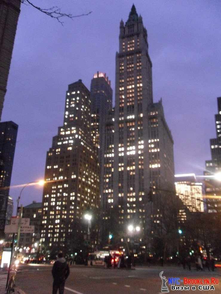 31. Прогулка в Даунтаун Манхэттена, Нью-Йорк, США. Downtown, Manhattan, New York, NY, USA - NYC-Brooklyn