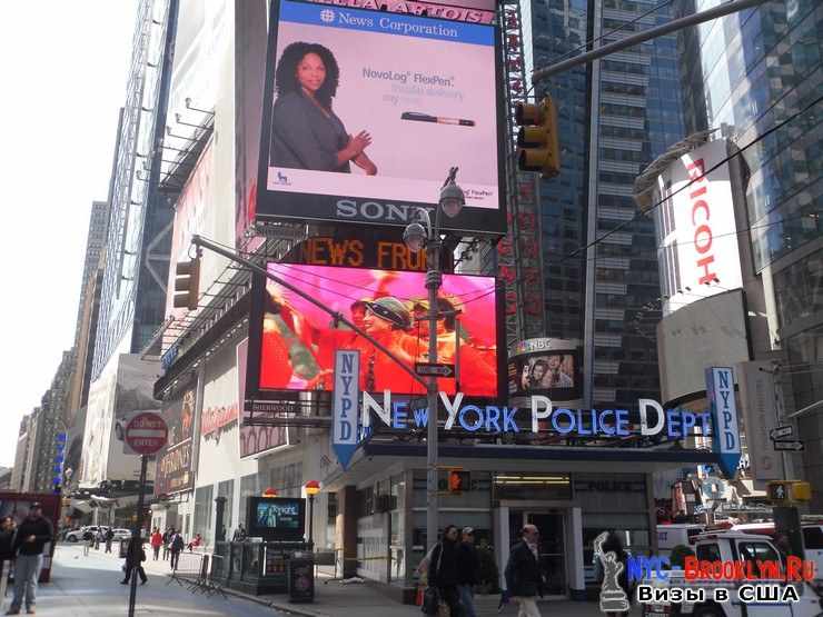 23. Фотоотчет Площадь Таймс Сквер в Нью-Йорке. Times Square New York - NYC-Brooklyn