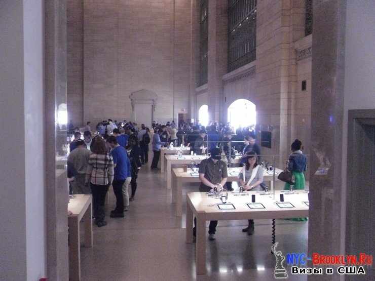 28. Магазин Apple Store в Нью-Йорке Grand Central - NYC-Brooklyn