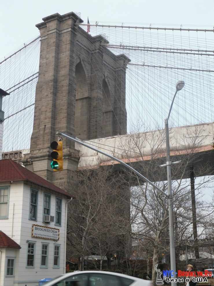 19. Фотоотчет Бруклинский Мост в Нью-Йорке. Brooklyn Bridge New York - NYC-Brooklyn