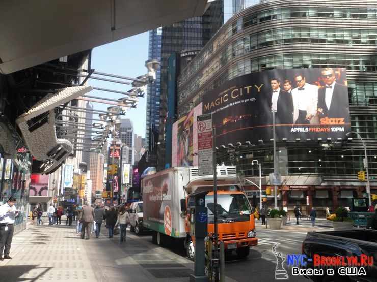 8. Фотоотчет Площадь Таймс Сквер в Нью-Йорке. Times Square New York - NYC-Brooklyn