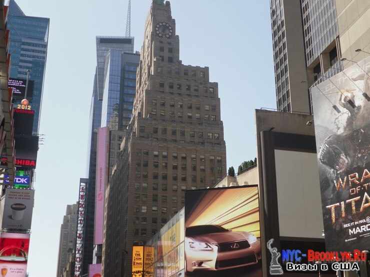 50. Фотоотчет Площадь Таймс Сквер в Нью-Йорке. Times Square New York - NYC-Brooklyn
