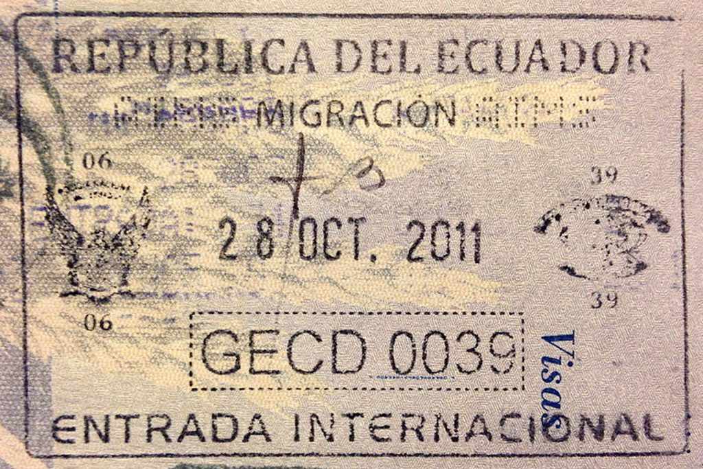 Нужна ли виза в Эквадор?