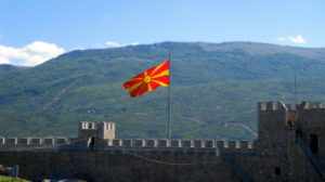 Государственный флаг Македонии