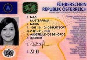 Удостоверение личности в Австрии