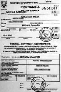 Разрешение на временное проживание в Черногории