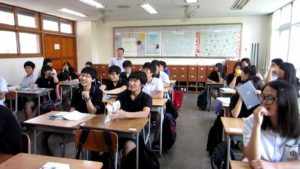 Урок в корейской школе