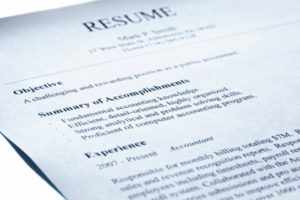 Резюме - важный этап поиска рабочего места