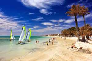 Один из пляжей Туниса