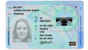 Голландское удостоверение личности (ID)