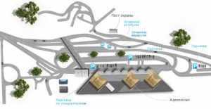 Схема аэропорта Адлер - как добраться до Сочи