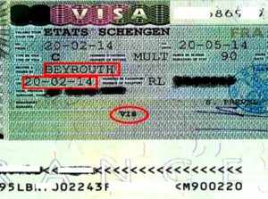 Биометрическая шенгенская виза. 