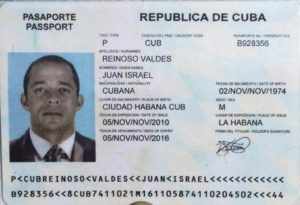 Паспорт гражданина Кубы
