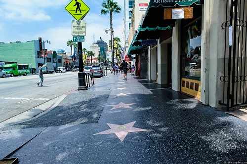 голливудская алея звезд