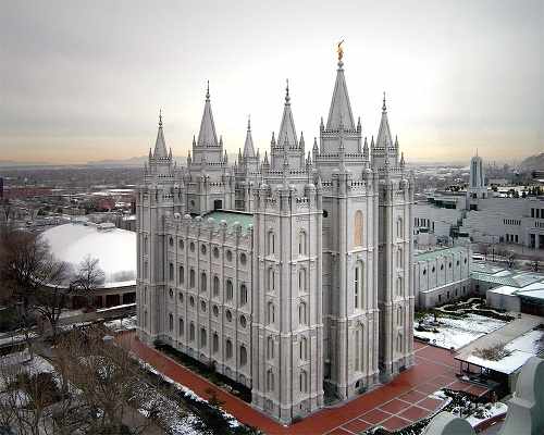 храм мормонов юта