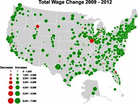 зарплата в США 